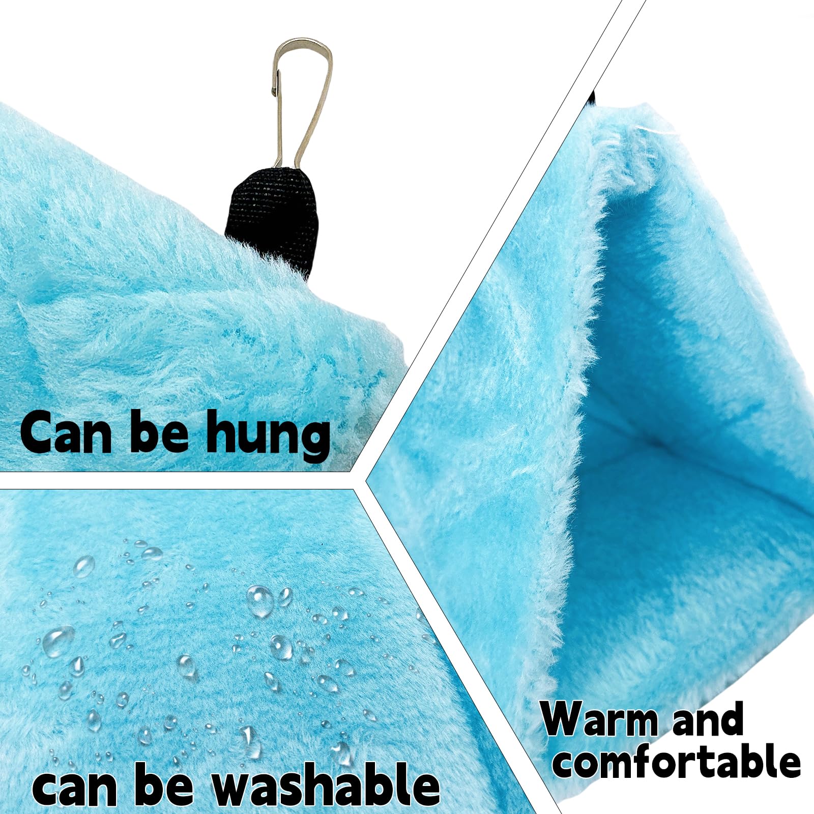 Amazon.co.jp: Tfwadmx バードテント フラシ天ハンモック 暖かい小屋