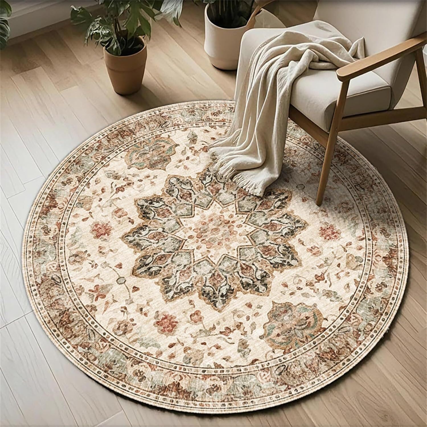 Coussin rond de protection 80cm pour fauteuil roulant de jeu style 3