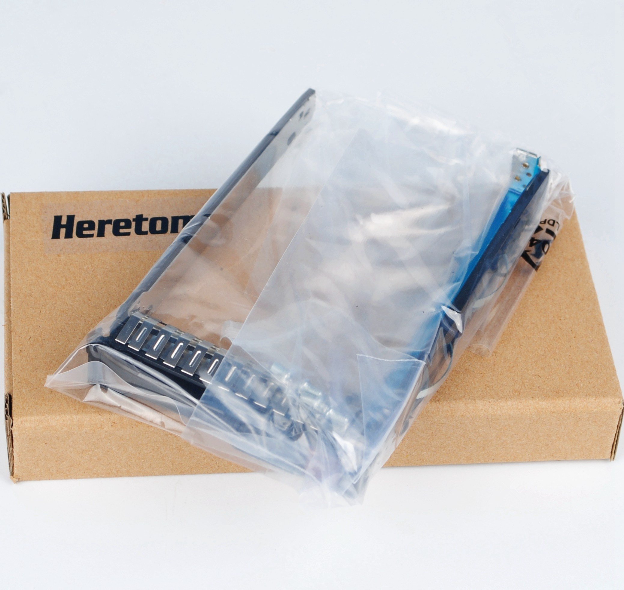 2,5" SFF SATA/SAS/SSD Bandeja de Disco Duro Caddie Hot-Swap Tray Caddy Soporte para HP Proliant DL325 DL560 DL385 DL580 BL460c DL20 Gen10 G10 Enchufe térmico con Chip (NO para Bandeja NVMe)