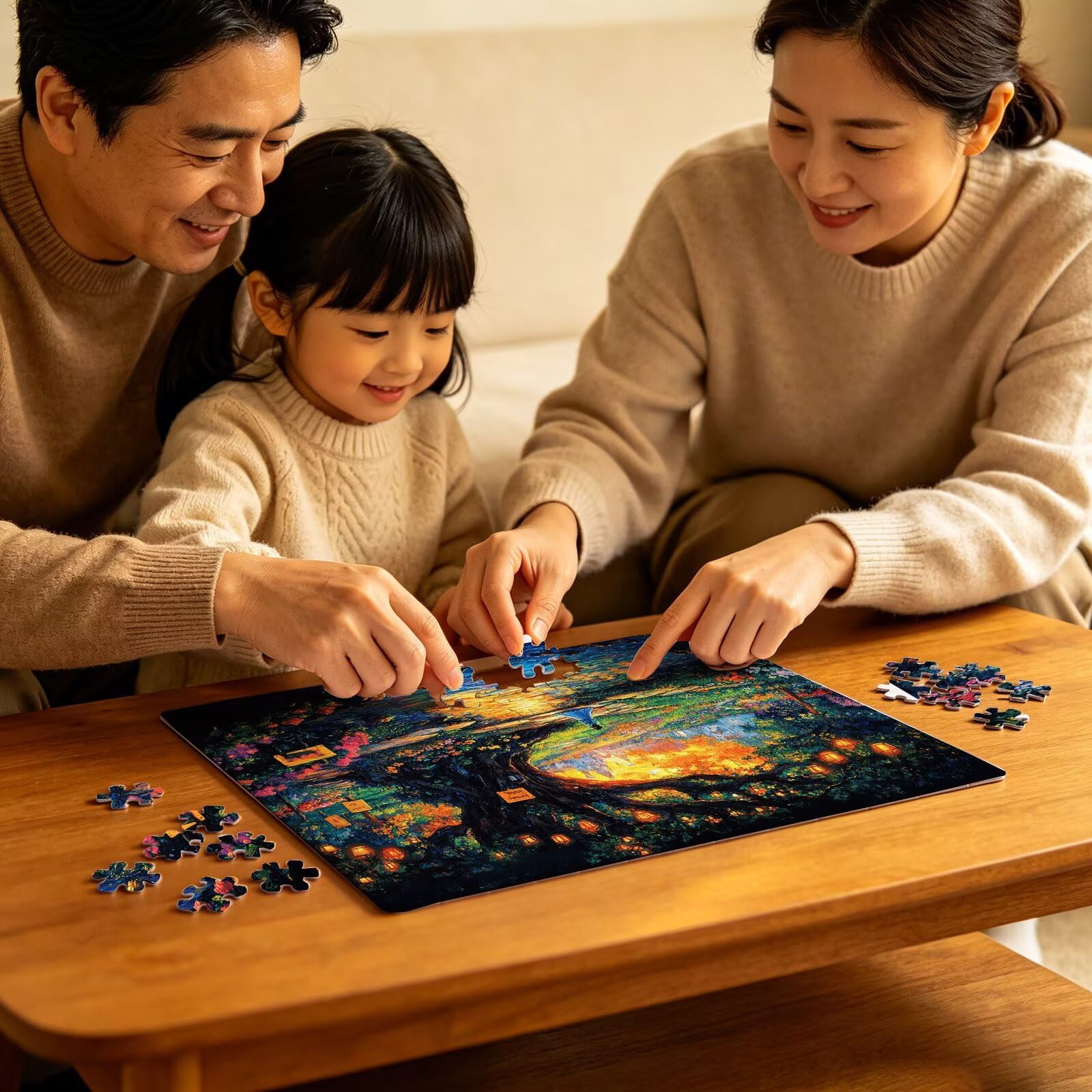 Puzzle astratto Albero(8), Puzzle Adulti 3000 pezzi, Puzzles Legno con Squisita Scatola di Imballaggio, Rompicapo per Esperti con Incastro Perfetto, Stampa Alta Definizione, Regalo per Adulti W3H-684