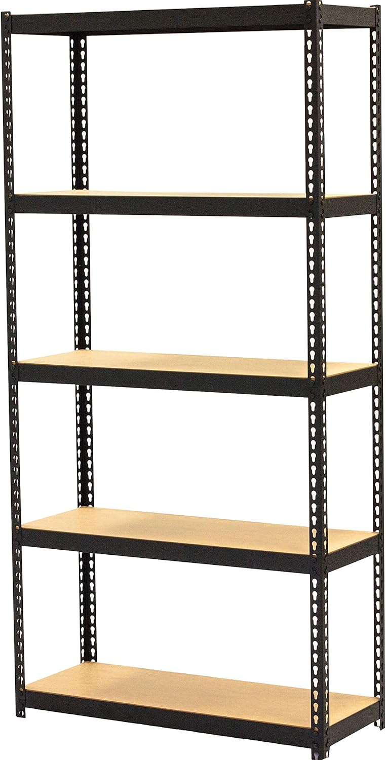 Lorell Narrow Steel Shelving