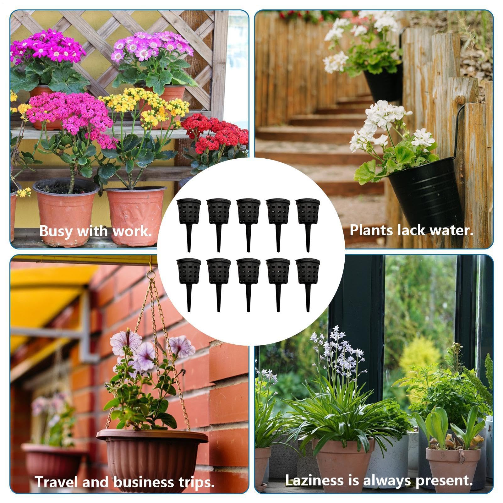 Dünger-Netzkörbe – 10 Stück Bonsai-Düngerbox | Tragbare Pflanz-Ernährungsbecher | Slow Cups Mit Deckel Für Basilikumblumen, Drinnen Und Draußen, Gartenarbeit, Zuhause, Terrasse, Hinterhof
