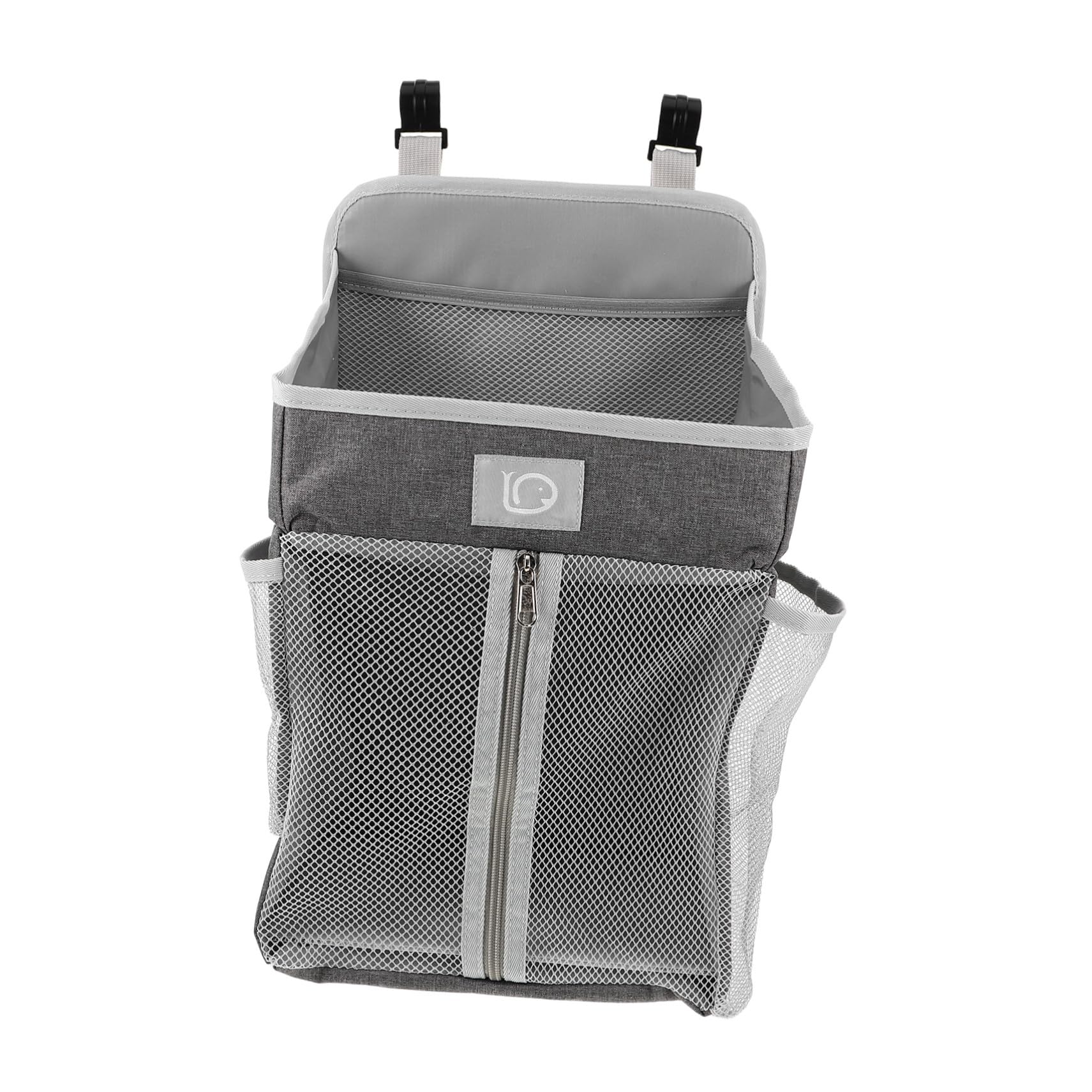 Rangement pour barrière de lit anti-encombrement avec poches de rangement de nurserie
