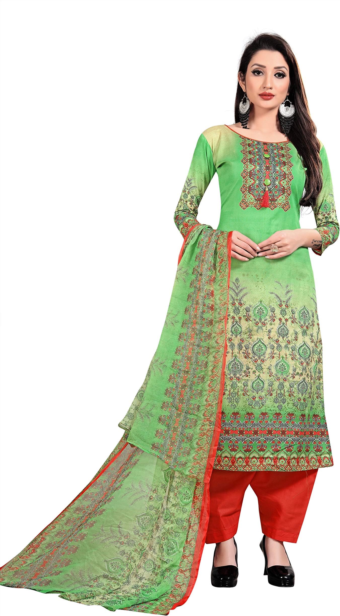 Kashvi dress material for women with salwar kurta and dupatta