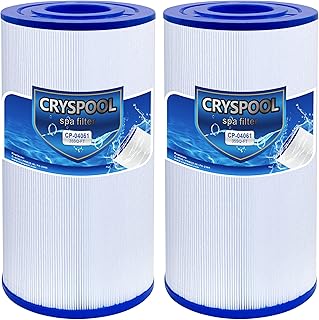 Cryspool Spa Filter Compatible with Unicel C-4335, PRB35-IN, R173431, spa Filter 5 x 9 1/4, Guardain 409-219, Filbur FC-2385, 03FIL1300, 35 sq.ft, 2 Pack