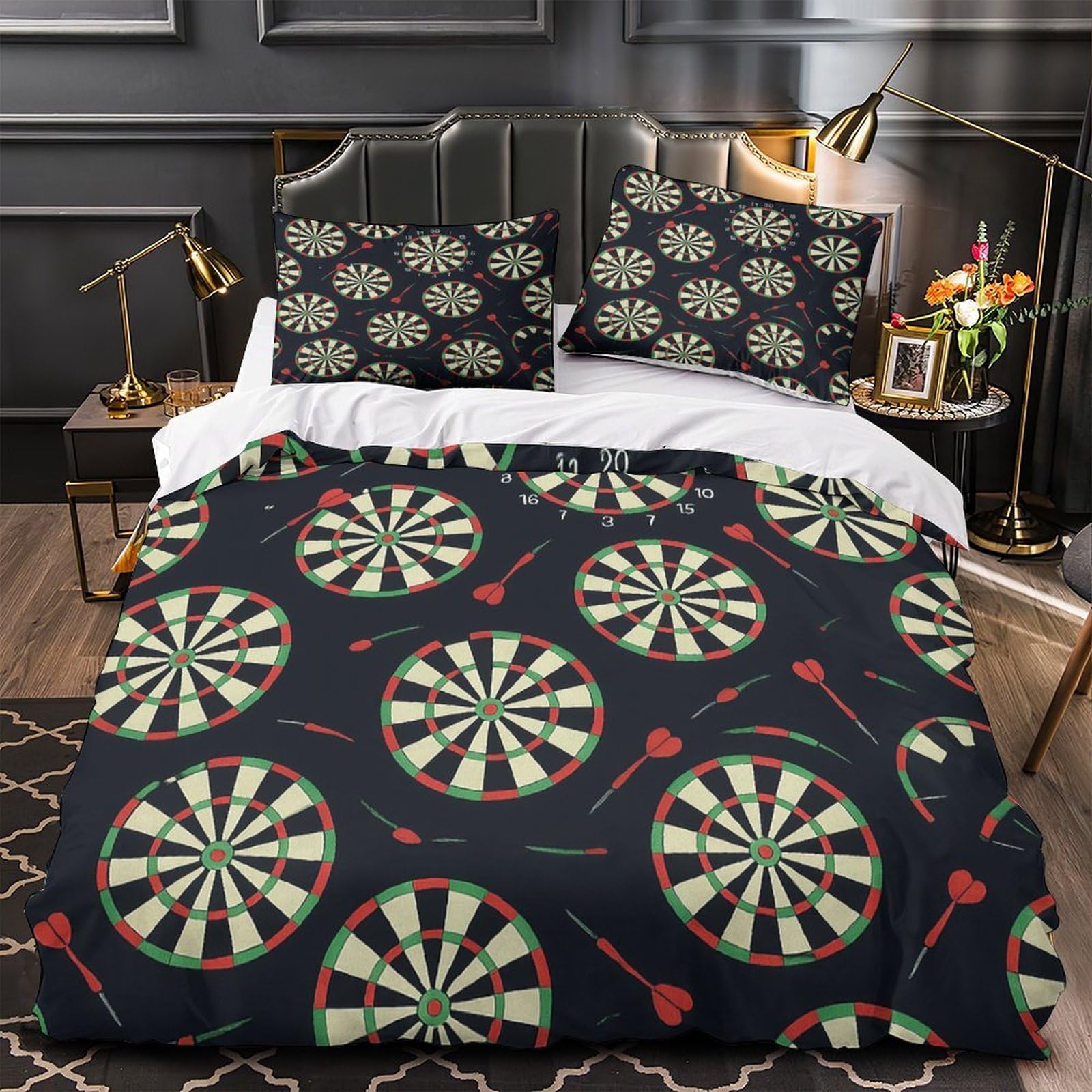 Housse de couette pissenlit 260x220cm lit Super King de qualité supérieure