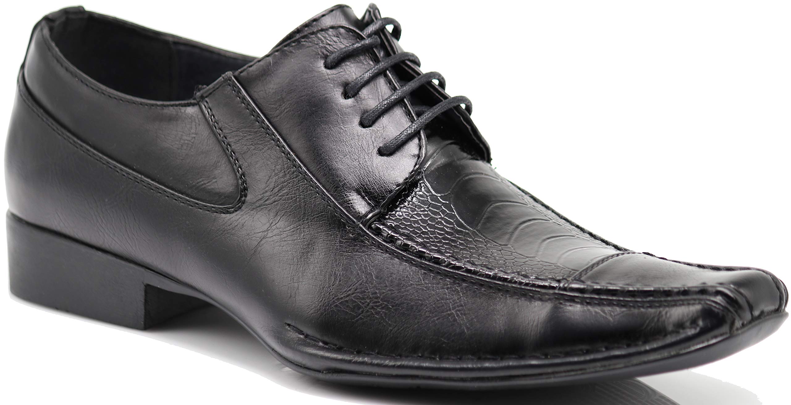 Photo inspiration: Fresh Look at Enzo Romeo Eway8 Men Dress Loafers With Aligator Prints Slip