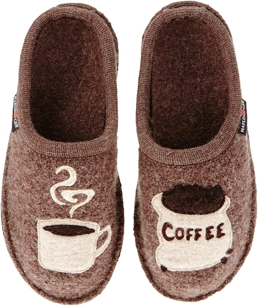 HAFLINGER Unisex Haflinger 313039 Slipper, Earth, 7 Women