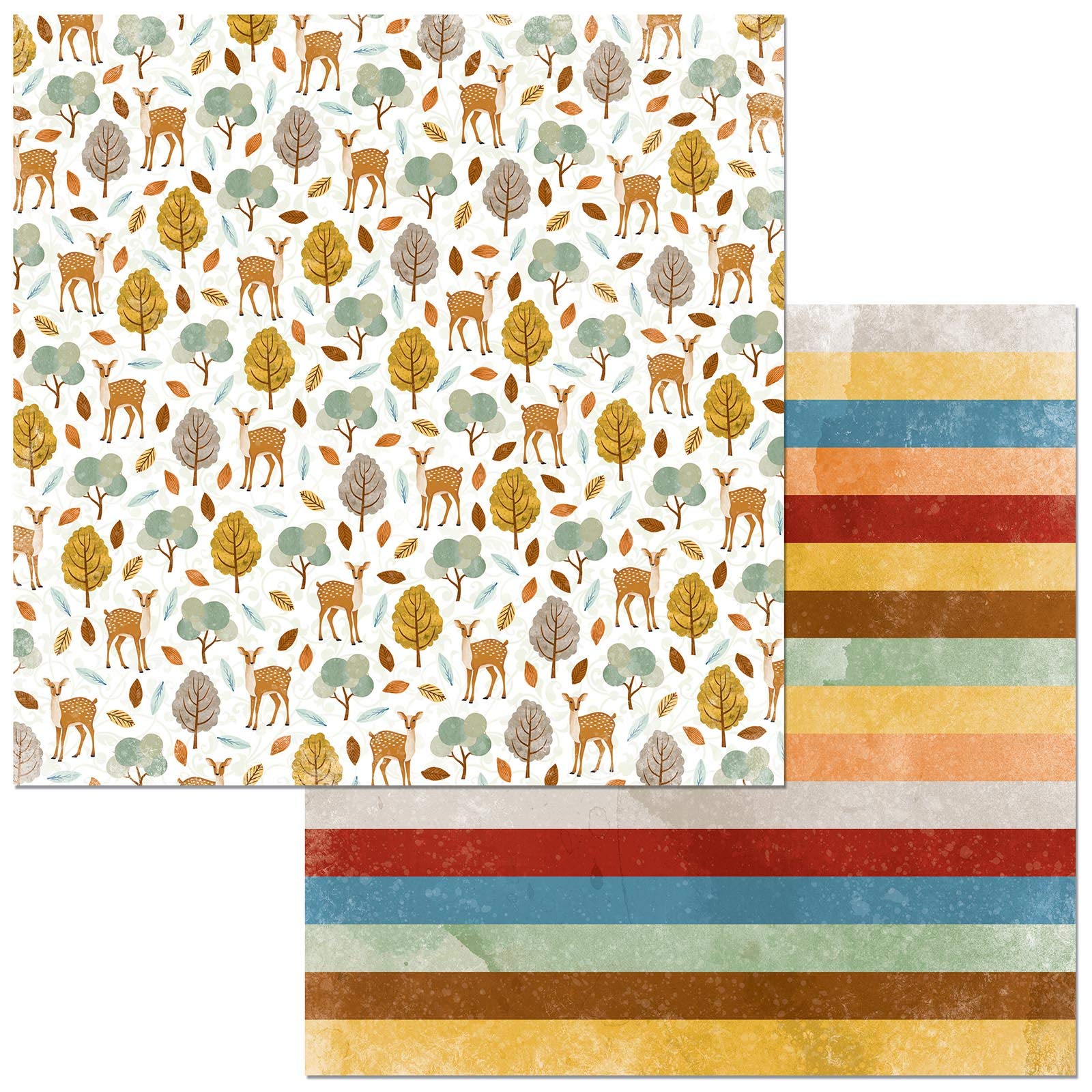 Papier Cardstock 12"x12" scrapbooking American Crafts Beautifully Brisk