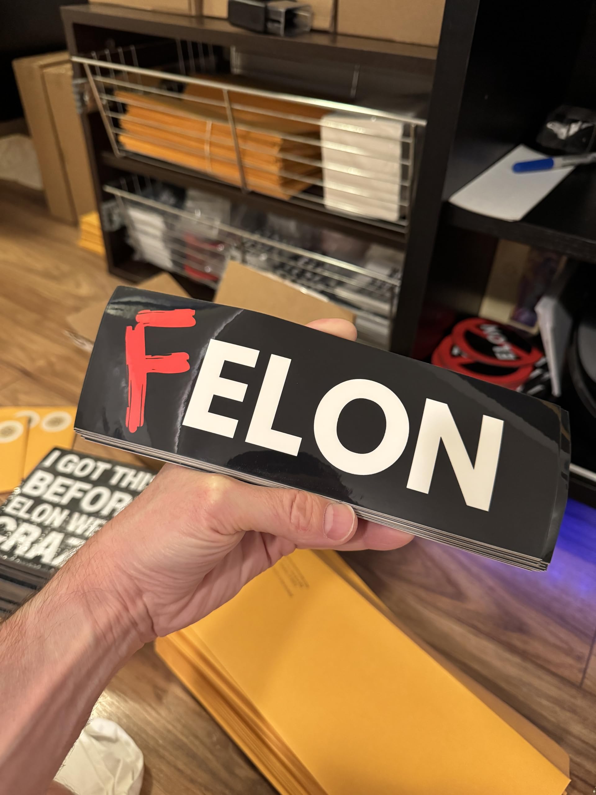 Amazon.com: F-Elon Bumper Sticker Vinyl Decal for Tesla Model X Y