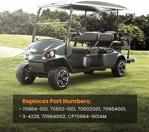 Miniatura 20 de maXpeedingrods Conjunto de caja de engranajes de dirección para carrito de golf EZGO RXV 2008 en adelante carros eléctricos de gas con extremos