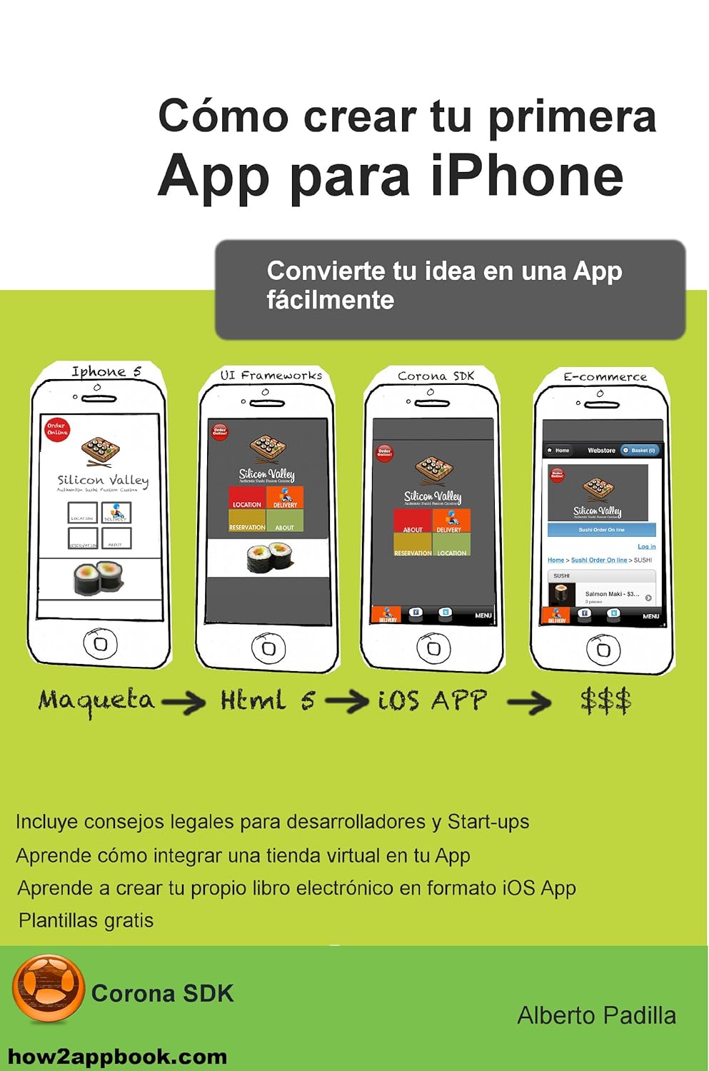 Cómo crear tu primera App para iPhone (Spanish Edition) eBook : Padilla ...
