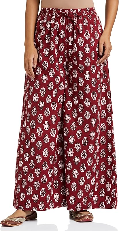 Sand coloured linen wide-leg palazzo pants