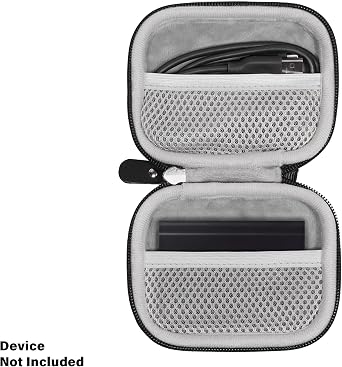 Case for Samsung T9, T7 Shield, T7 1TB, 2TB, 4TB Portable SSD, Handy Organizer (Black)