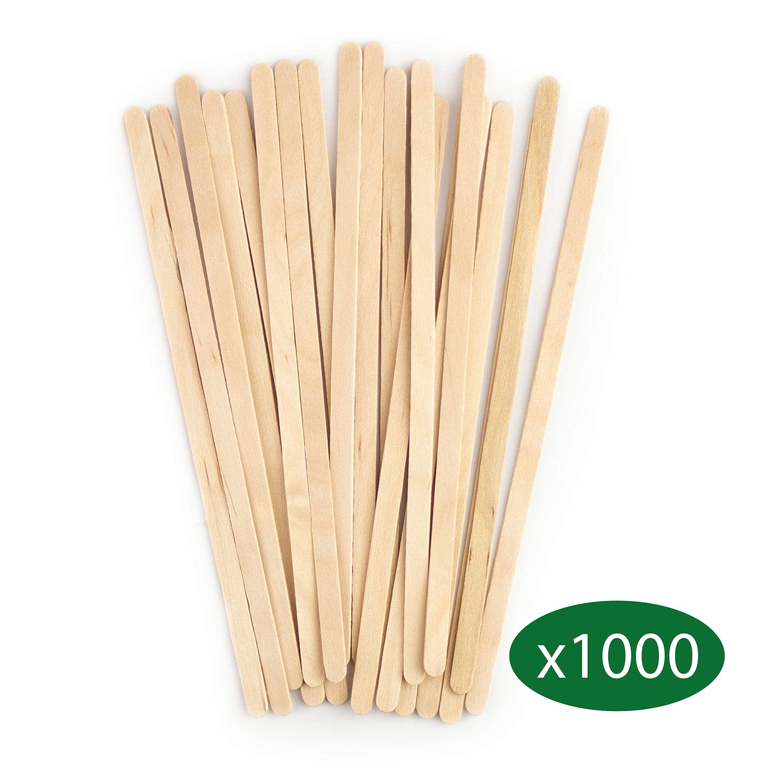 Touillettes En Bois 14cm - Lot De 1000 Agitateurs Pour Café Et Thé - Écologiques Et Pratiques