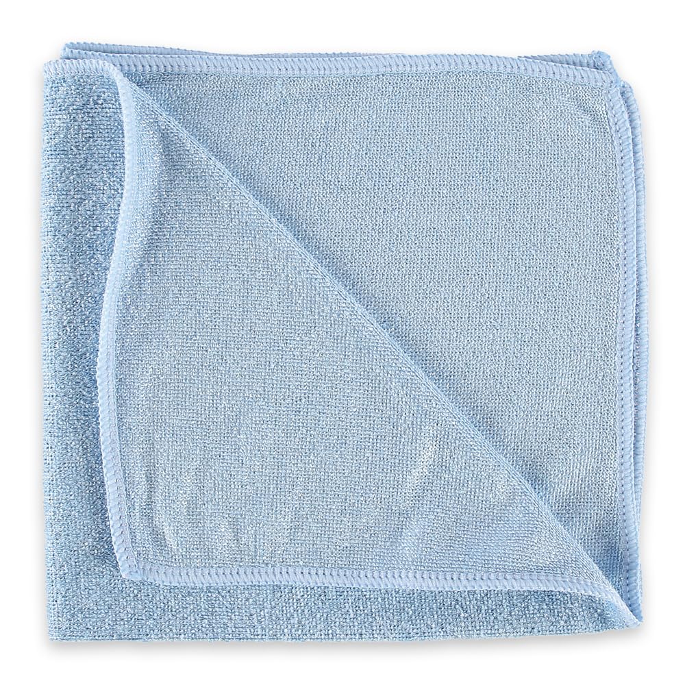 FRANZ MENSCH HygoClean Mikrofasertücher Micro Master, blau | Polyester/Polyamid, 50 Stück, Geschirrtücher, Putzlappen, Reinigungstücher, Allzwecktücher