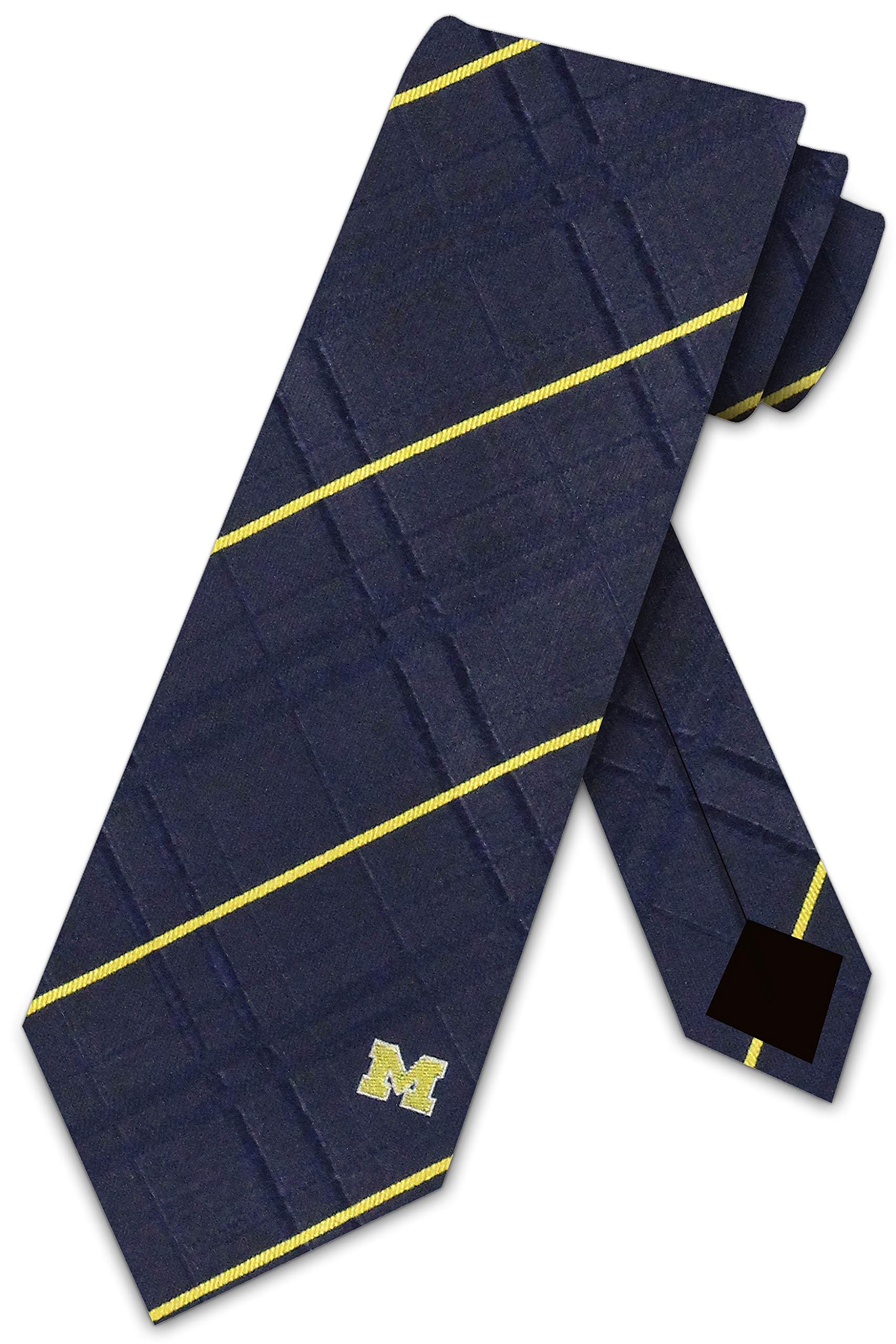 BHHJKK Michigan Ties Mens College Sports Necktie