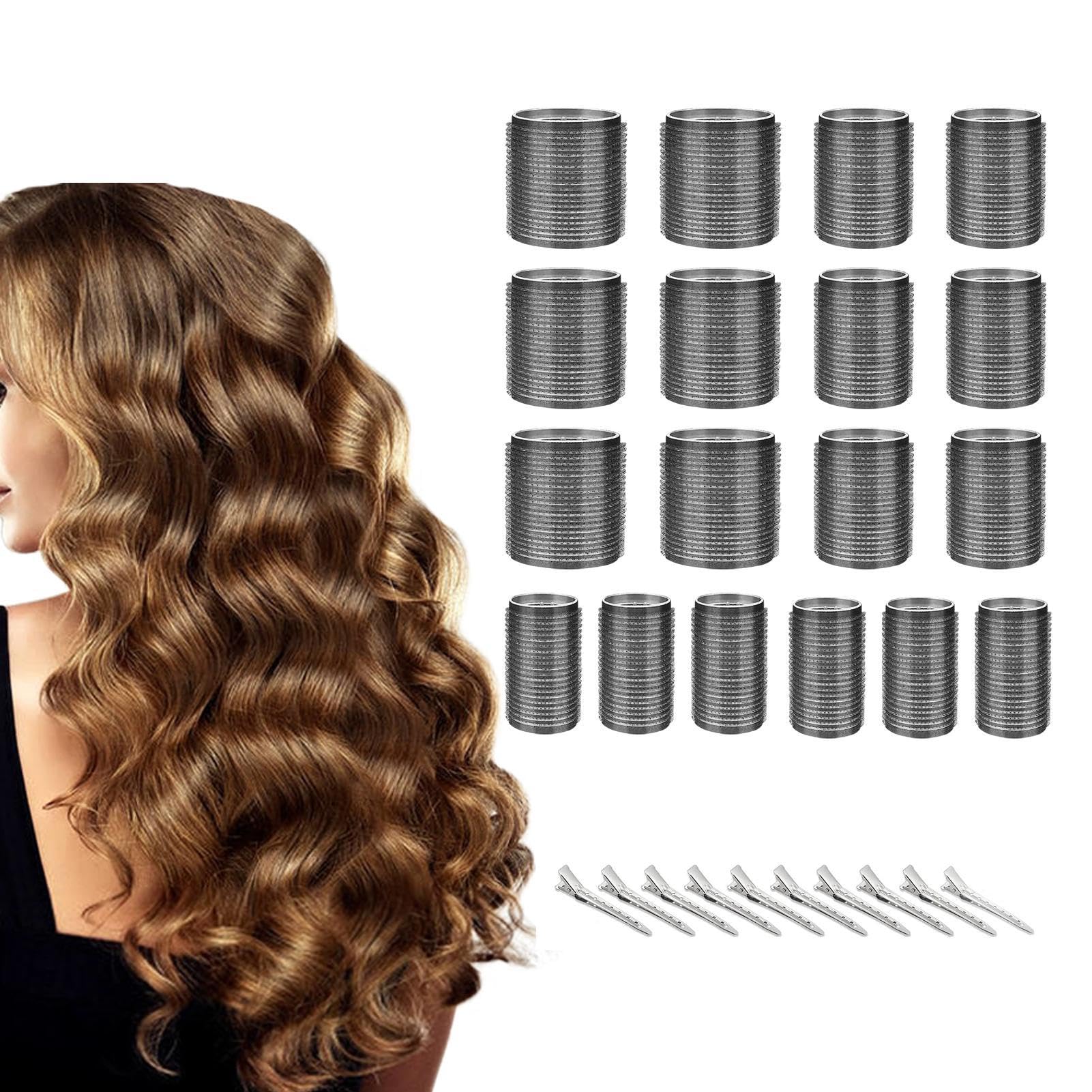 18 strumenti per arricciare i capelli, con 10 forcine per capelli
