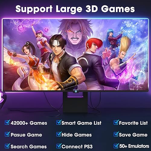 Miniatura 2 de 2025 La última consola arcade Pandora Box incorporada más de 42,000 juegos con más de 50 emuladores Salida HDMI 4K Plug and Play Videojuego de TV