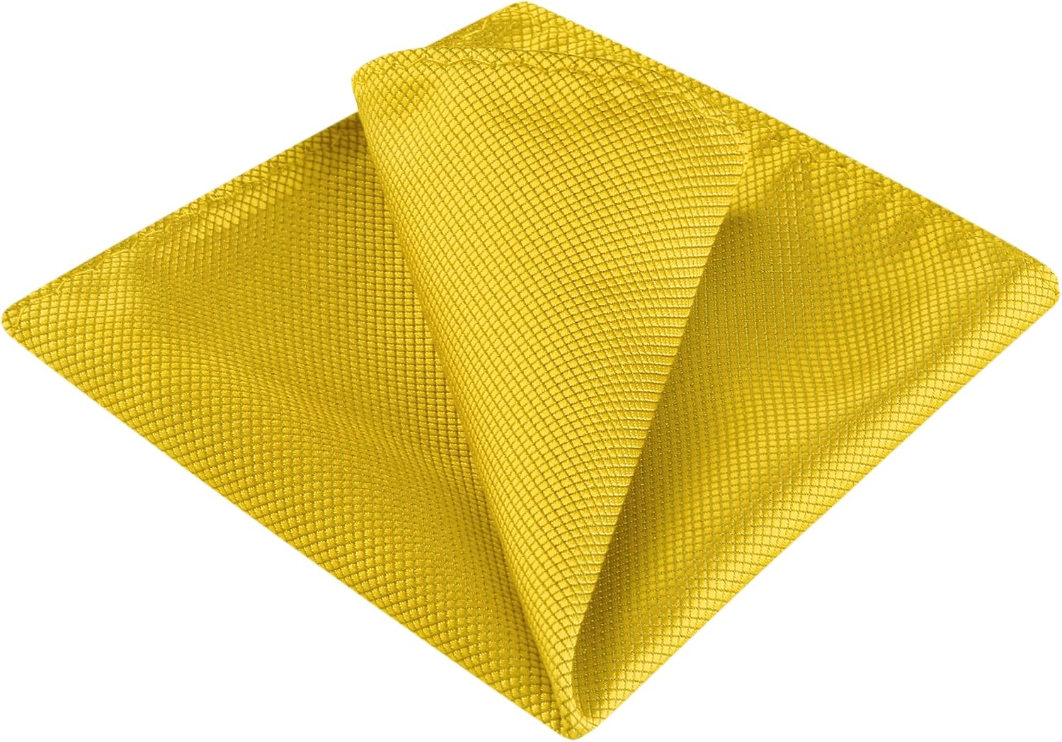 Allegra K Men's Pocket Squares Solid Color Classic Textured Handkerchiefs for Wedding Business image 5