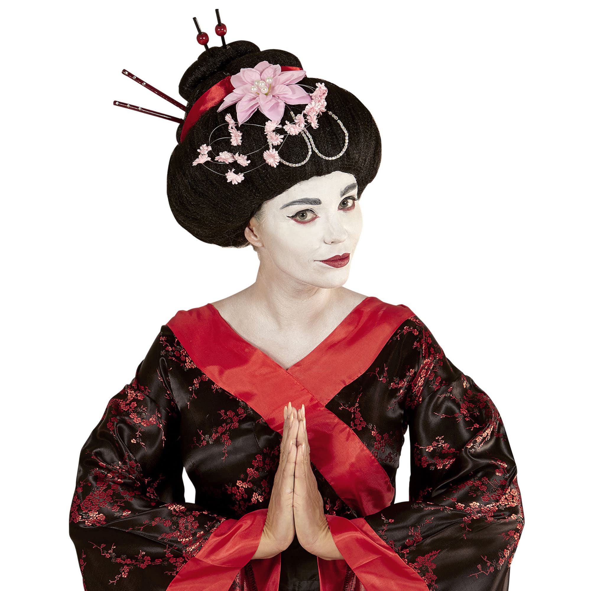 Perruque Katsura Geisha Japonaise - Ornements Pour Mariée Ou Cosplay