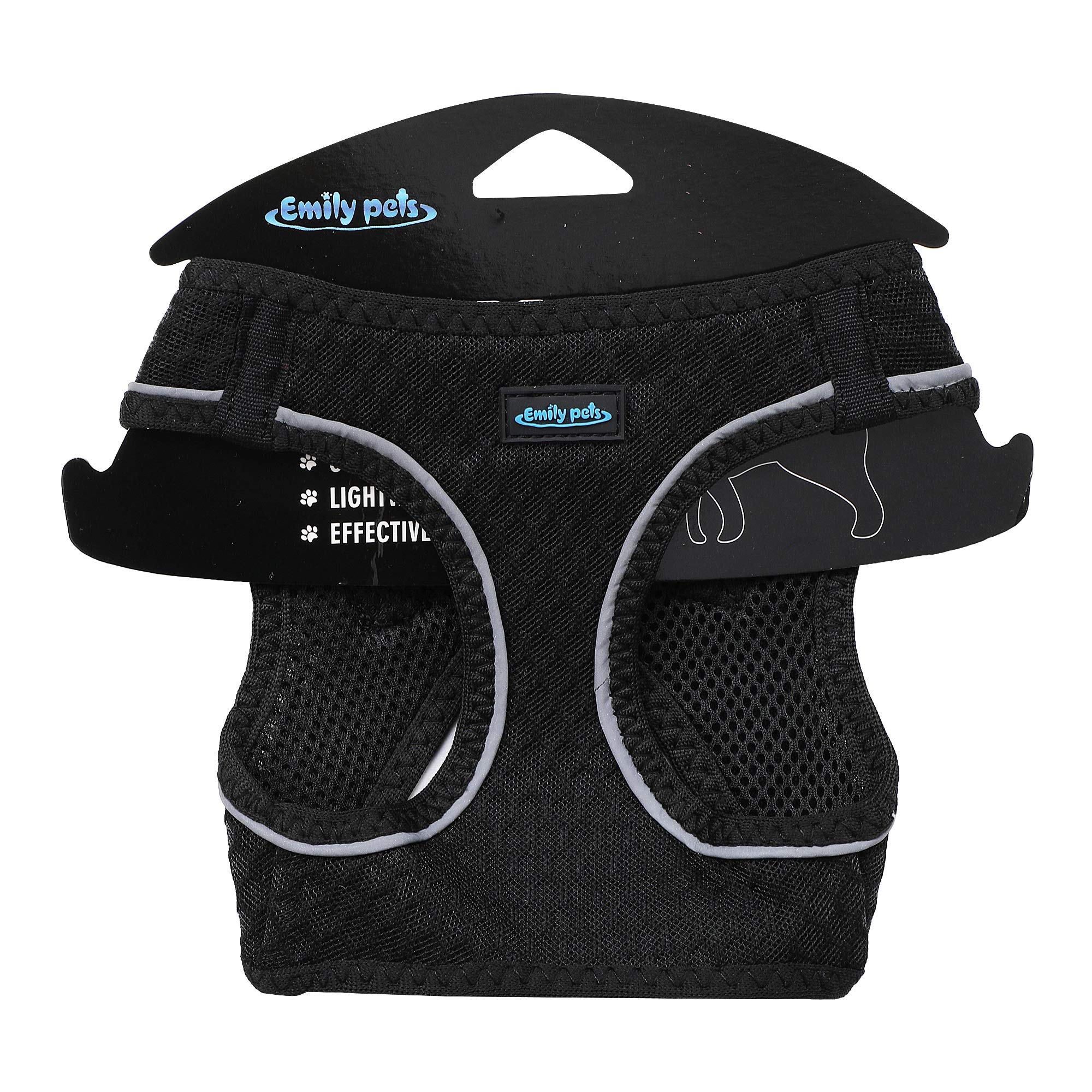 Emily Pets Dog Harness - All Weather Mesh, Step in Adjustable Harness for Small and Medium Dogs (Small,Black) (B085S3TJXN) Amazon Price History, Amazon Price Tracker