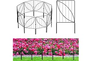 UIRWAY Garden Decorative Fence: Enhance Your Garden's Beauty