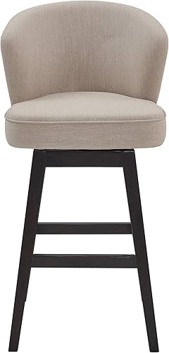 Miniatura 2 de Armen Living Brandy - Taburete giratorio de madera