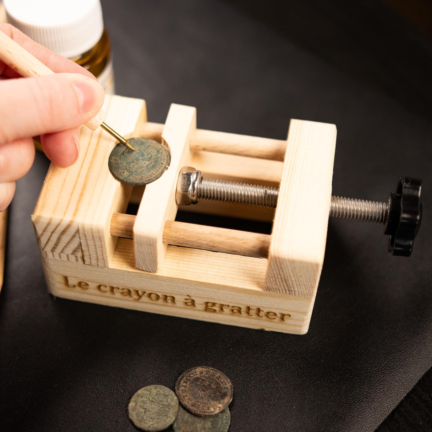 Conservator Tools Wooden Vice, 1 Count (Pack of 1)