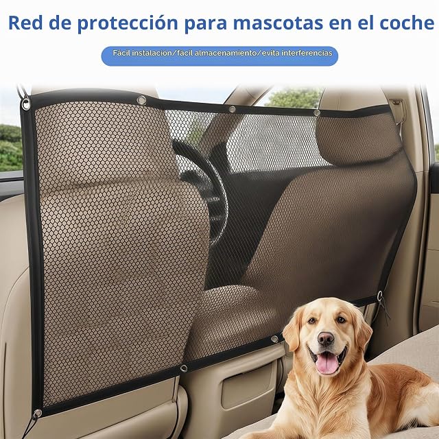 Foto 5 de 7 de Omnikryp Red Coche para Perros, 116 x 76cm Reja Coche Perro Maletero Universal