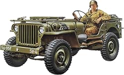 Tamiya - 35219 - Maquette - Jeep Willys 1 / 4 Ton - Echel…