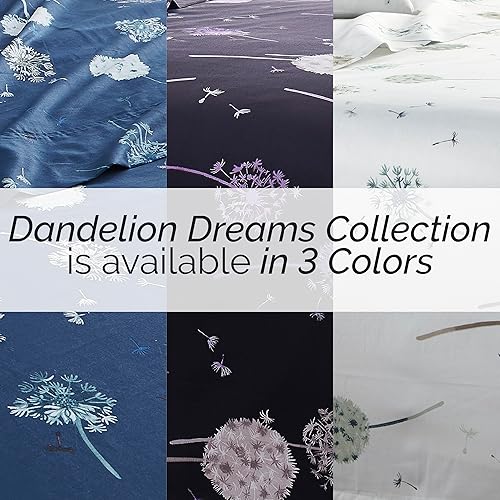 Miniatura 123 de Southshore Fine Living, Inc., Juego de sábanas de 4 piezas, 100% algodón, tamaño Queen, sábanas de 300 hilos con bolsillo extra profundo, sábana 10