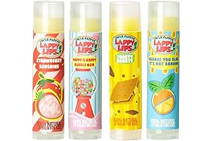 Lappy Lips Organic Lip Balm: 100% Natural Goodness for Kids' Happy Lips!