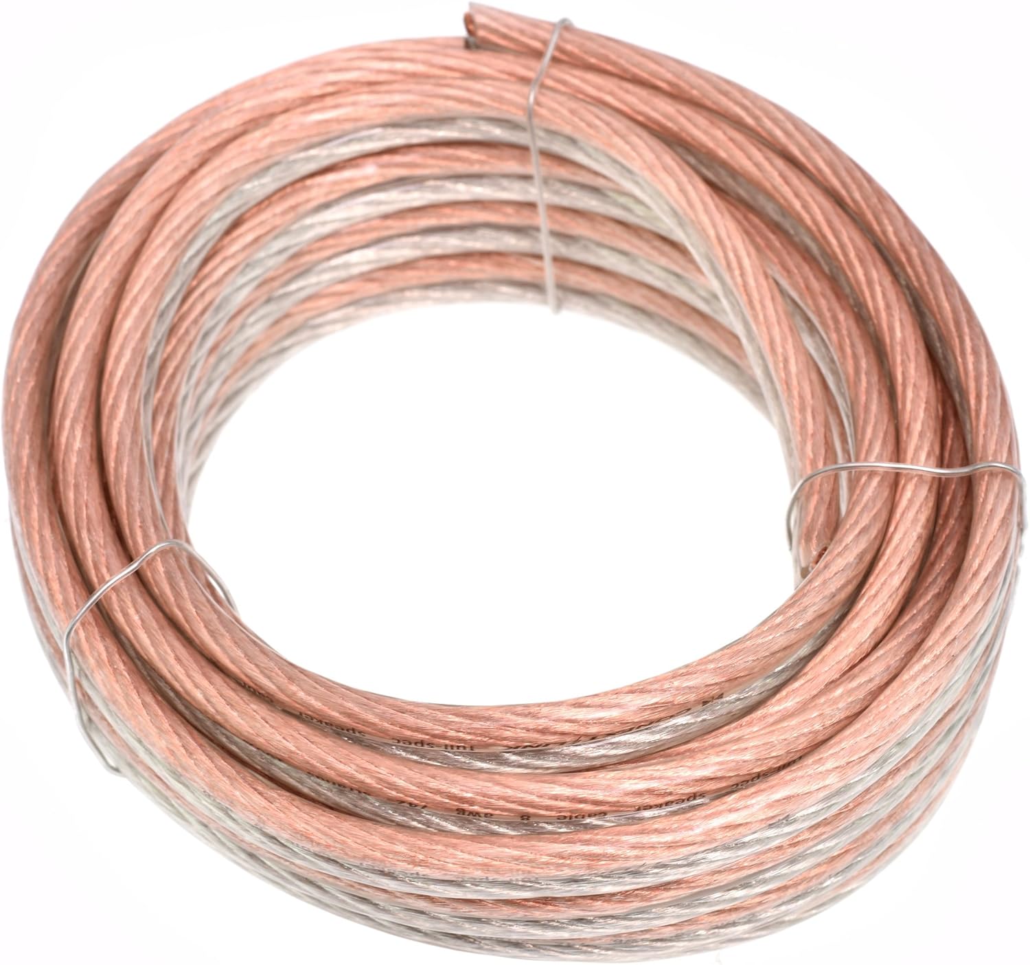 Conext Link PSC8CGS-20 Parallel Gold Silver Speaker Cables Full Gauge Oxygen Free Copper Zip Wire (8 Gauge, 20 feet) Conext Link PSC8CGS-20 Parallel Gold Silver Speaker Cables Full Gauge Oxygen Free Copper Zip Wire (8 Gauge, 20 feet)