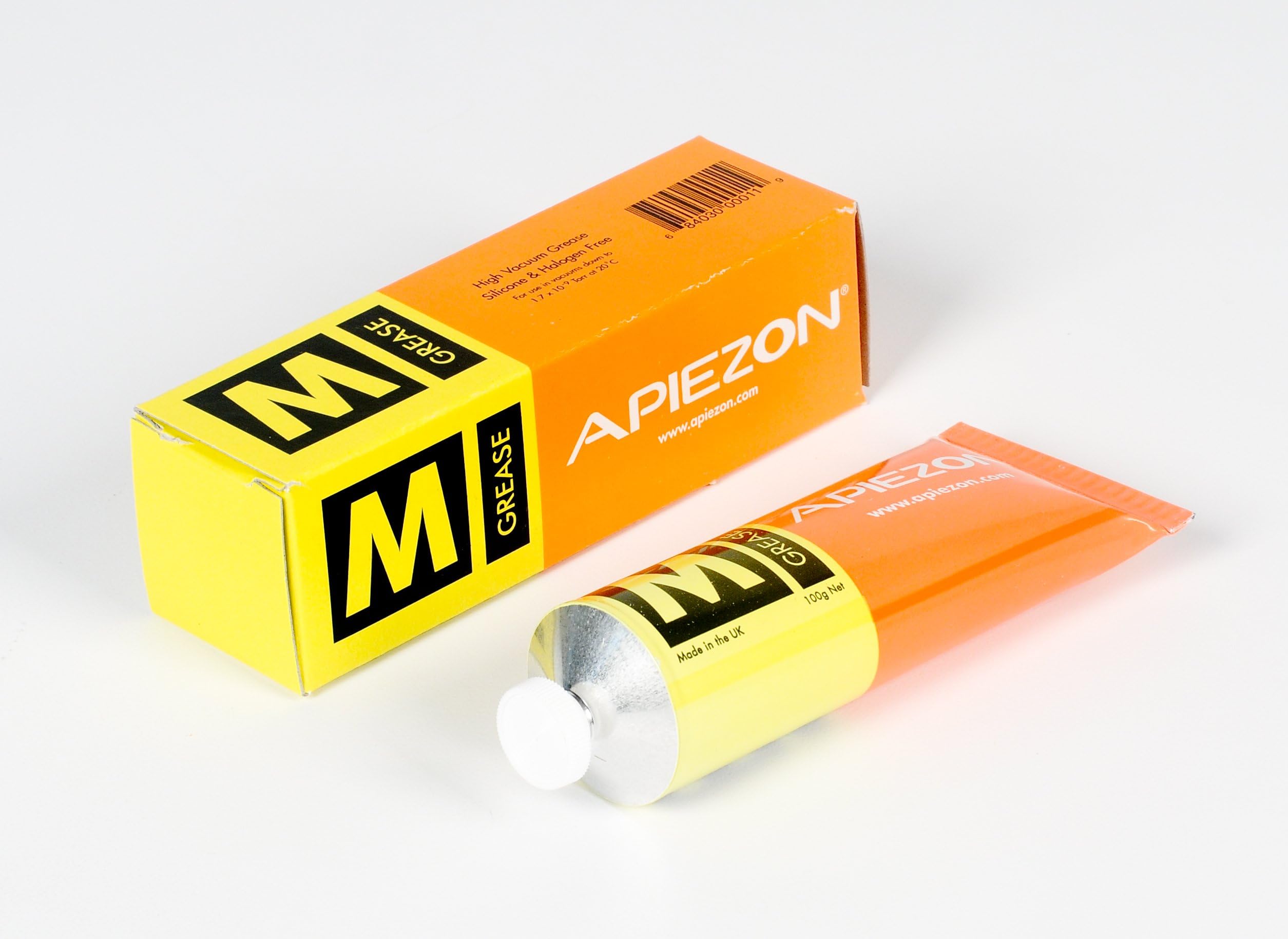 Apiezon M High Vacuum Grease, Silicone Free, Halogen Free, Hydrocarbon, 25 G Tube