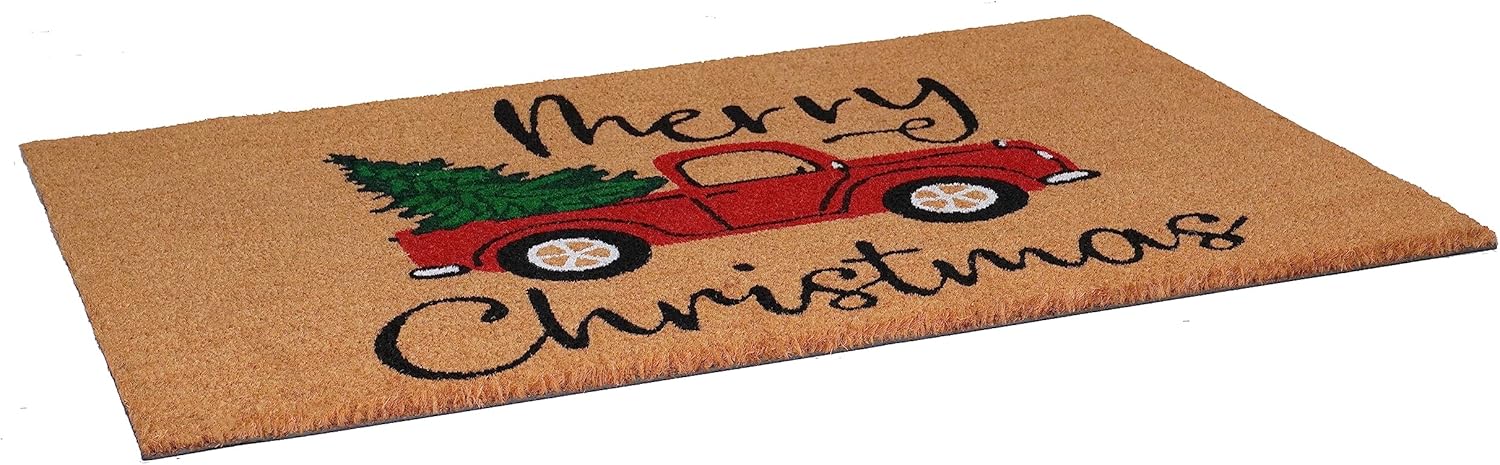 Calloway Mills AZ106332436 Christmas Fun Doormat, 24" x 36", Multicolor