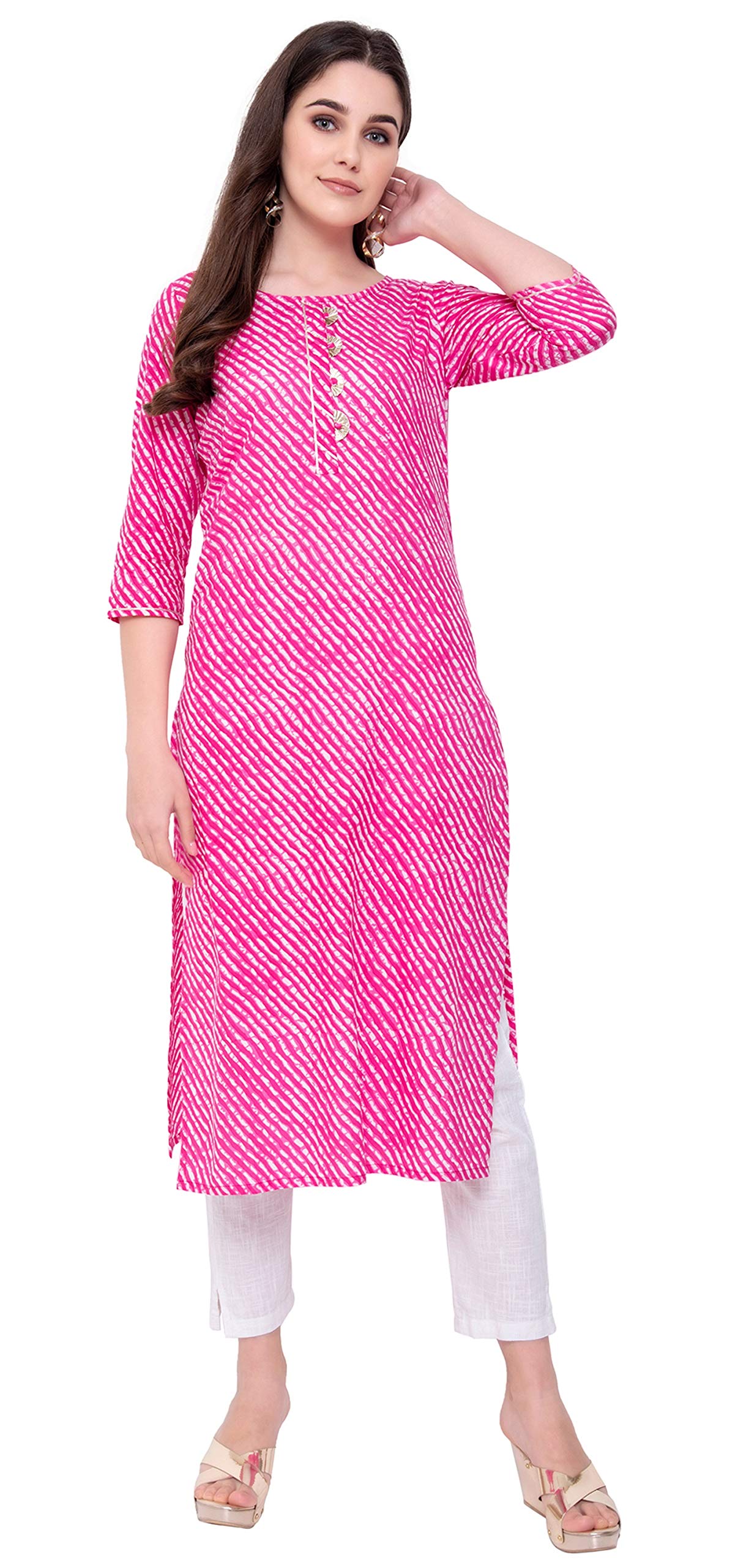 Women's Cotton Straight Kurti