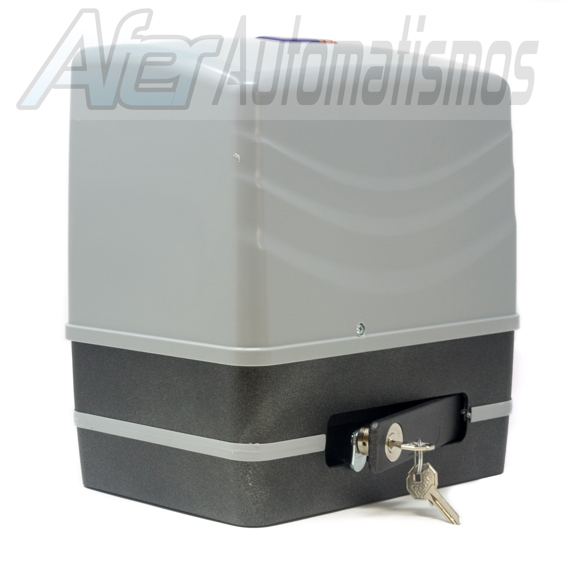 Kit motor para puerta de garaje o cancela corredera VDS SIMPLY 600 Kg – 230 v + 2 mandos Rolling code 4 canales 433 Mhz.