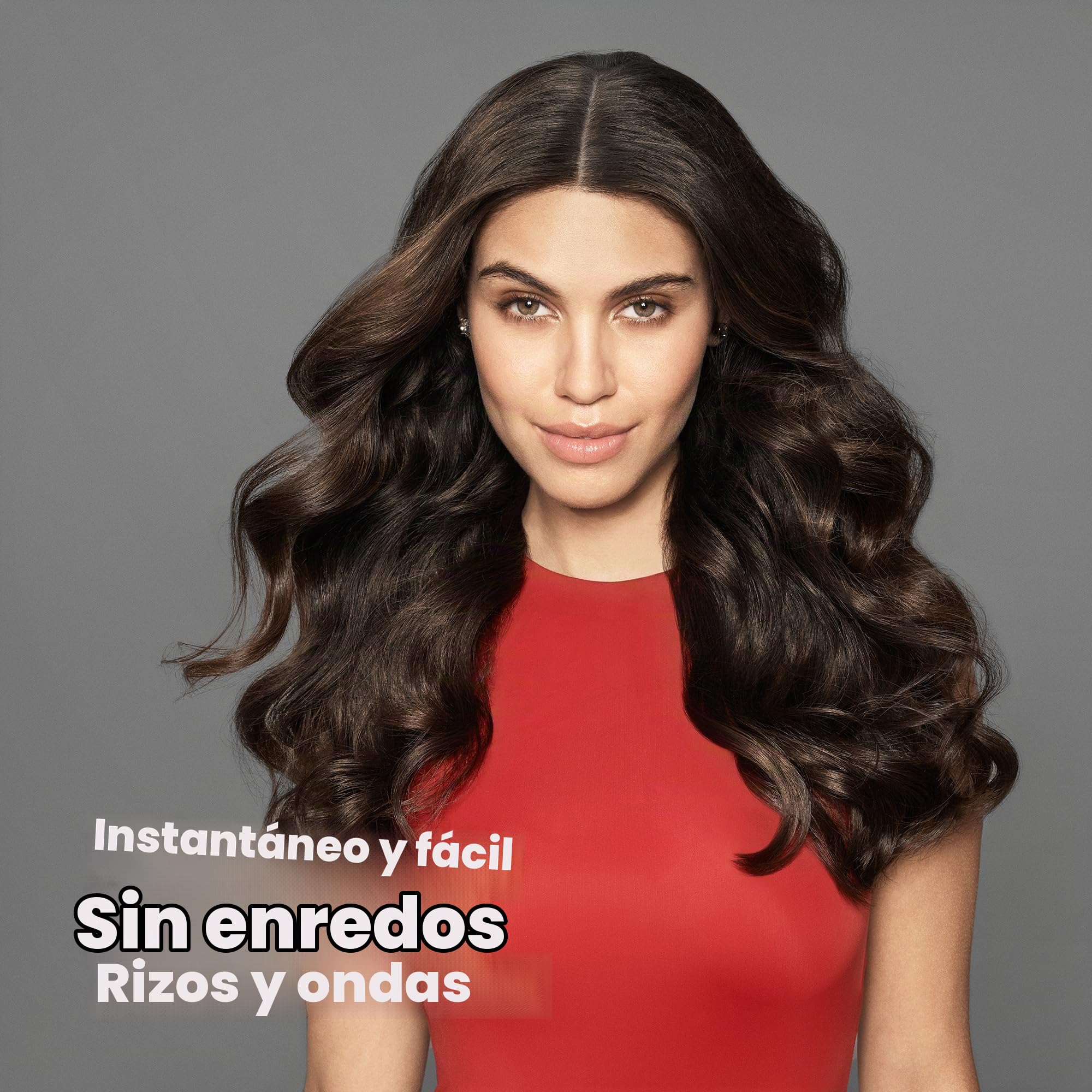 REVAMP Hollywood Curl Rizador Automático de Cerámica - Iónico | Antienredos, Barril de Cerámica, Rizos y Ondas de Playa, Tenacilla Rotatoria, Cabello Ondulado