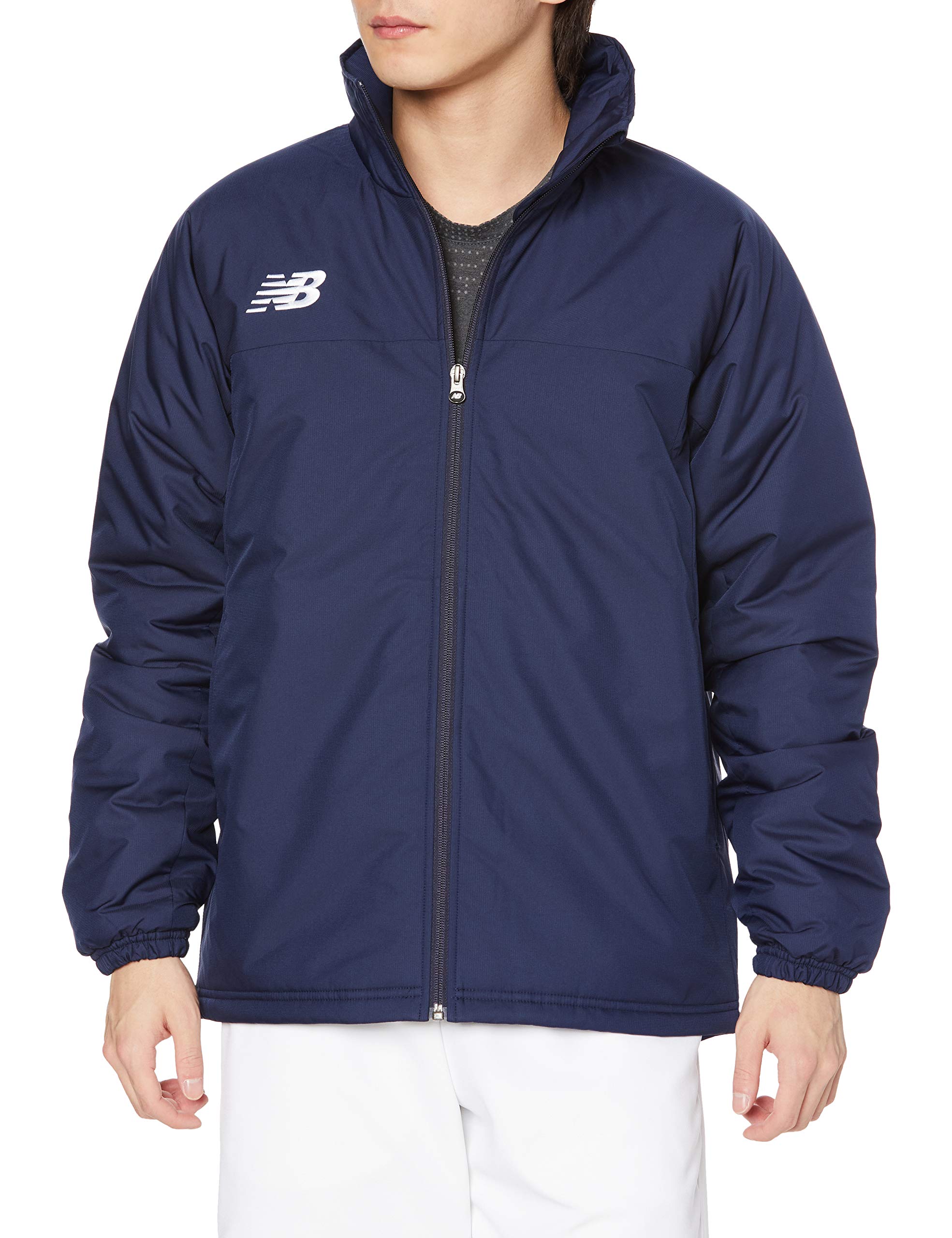 未使用品 NewBalance パデットジャケット L ネイビー Amazon | [New Balance(ニューバランス)]ジャケット パデット