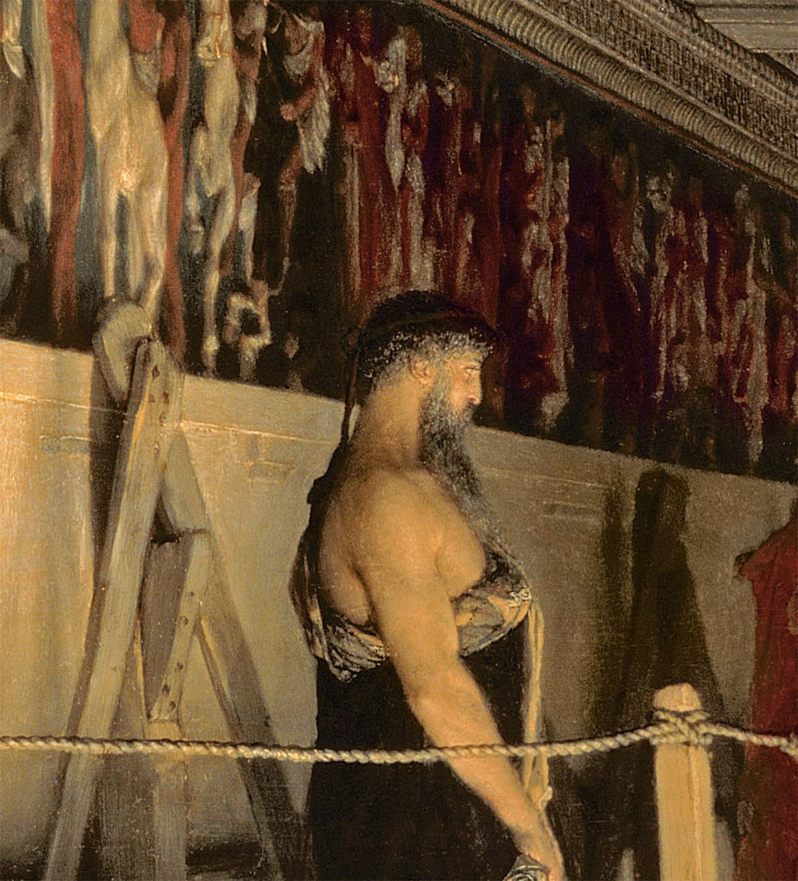 ARTXLXXBN Famous Print Painting Colorful Art Print Pheidias and the Frieze of the Parthenon Athens by Lawrence Alma Tadema Canvas Art Decorations for Home Decor 60x90cm