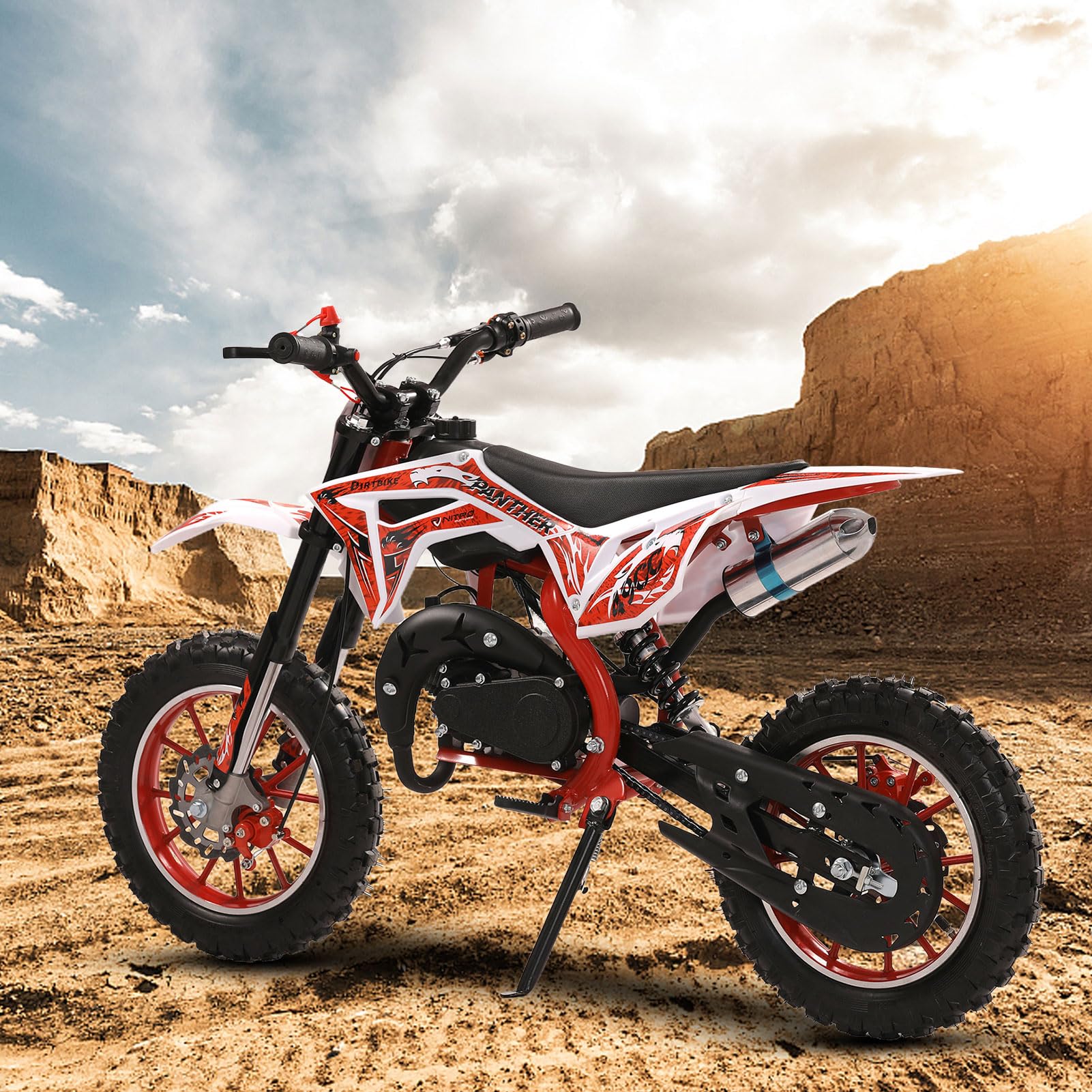 Pitbike Track Mini Dirt Bike Track Table Plastic Toy Dirt Bike