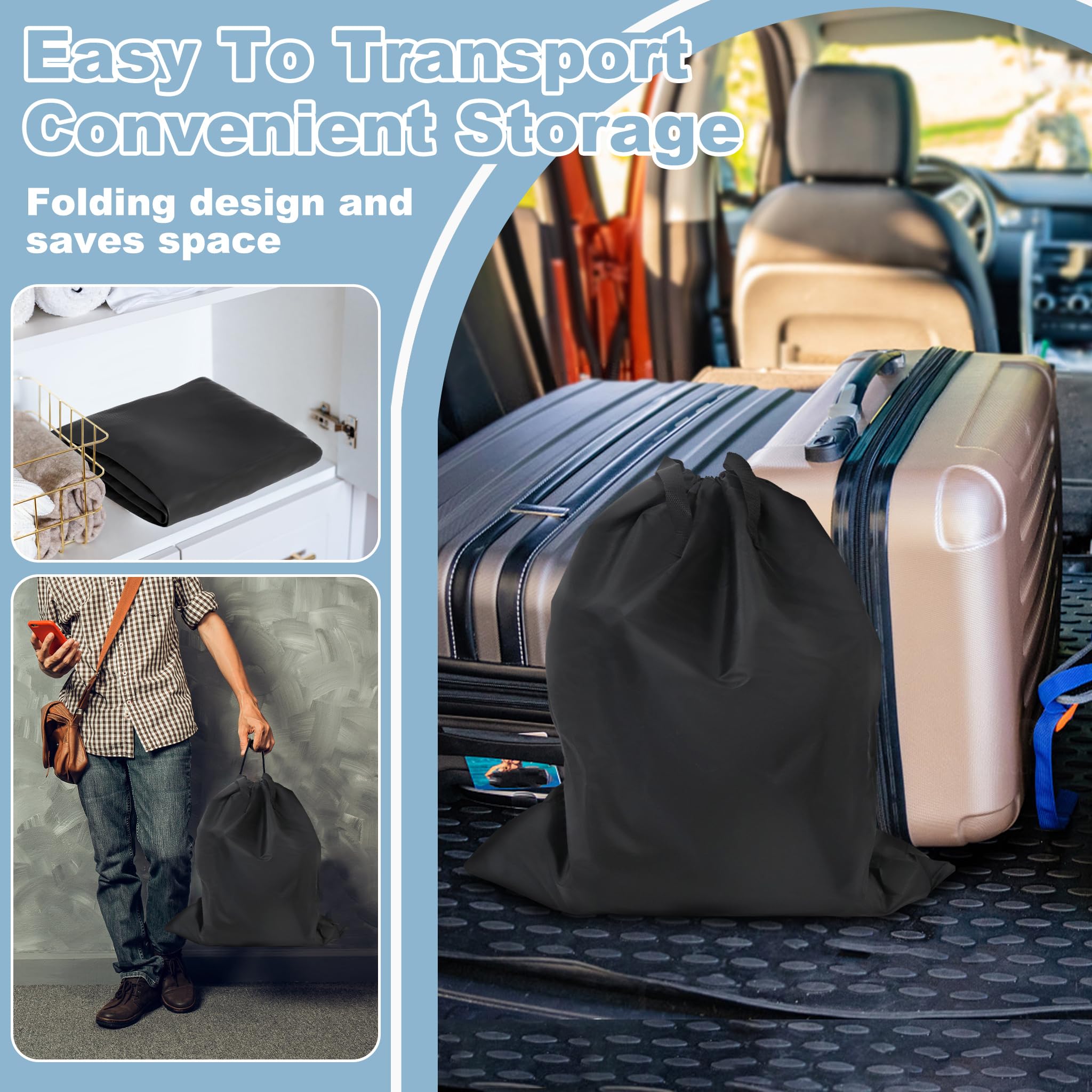 NAIZY Luftmatratze 195×146×42 cm Luftbett für 2 Person Aufblasbare Matratze mit Rückenlehne Camping Bett inkl. Luftpumpe, Gästebett Reisebett Max bis 250KG