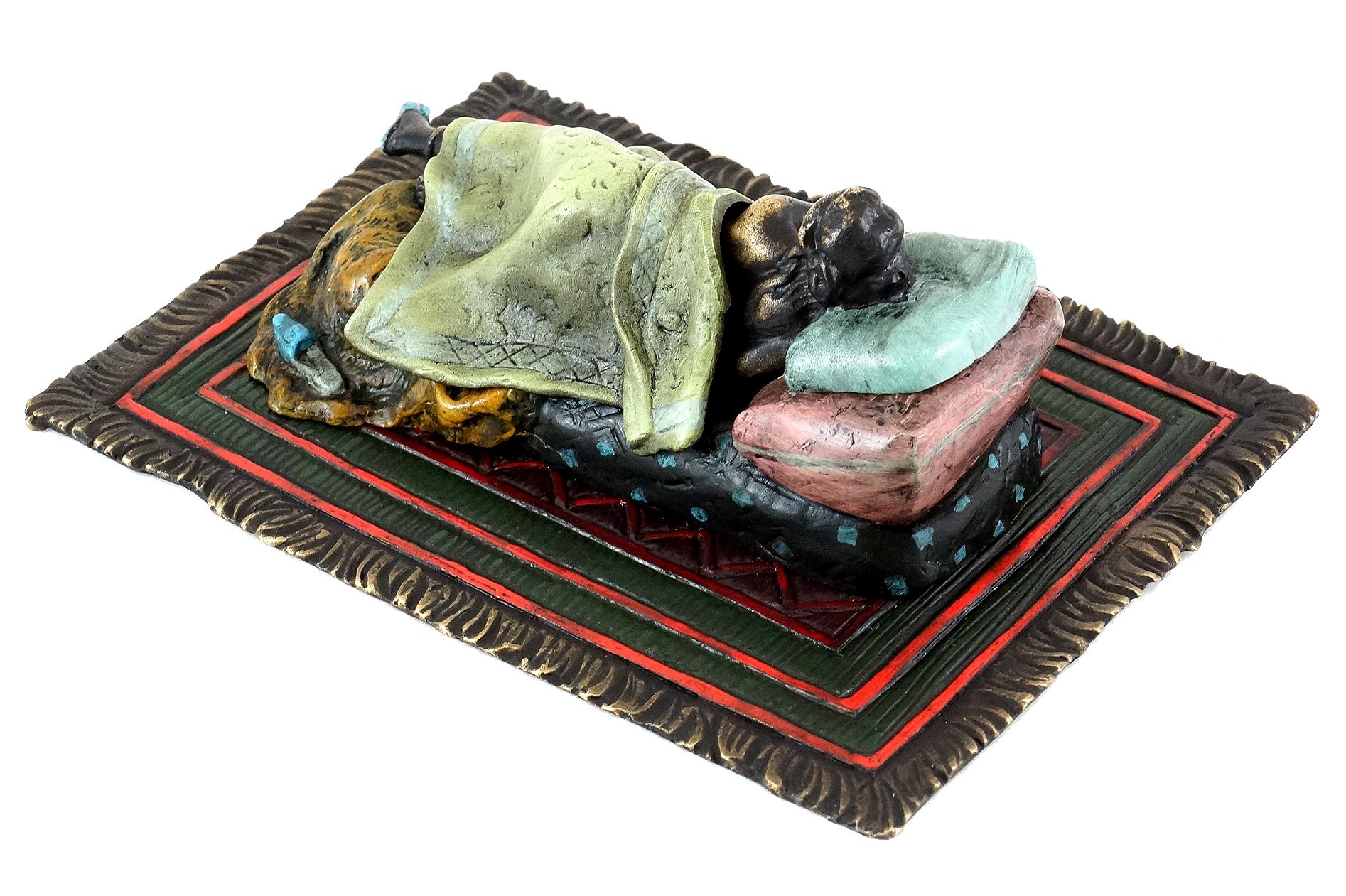 Erotik Wiener Bronze - Frauenakt - 2 teilig - Bergmann - Erotische Frauenfigur - Kunst kaufen - Frauen Akt - Erotik Akt - Skulptur - Statue - Wohndeko