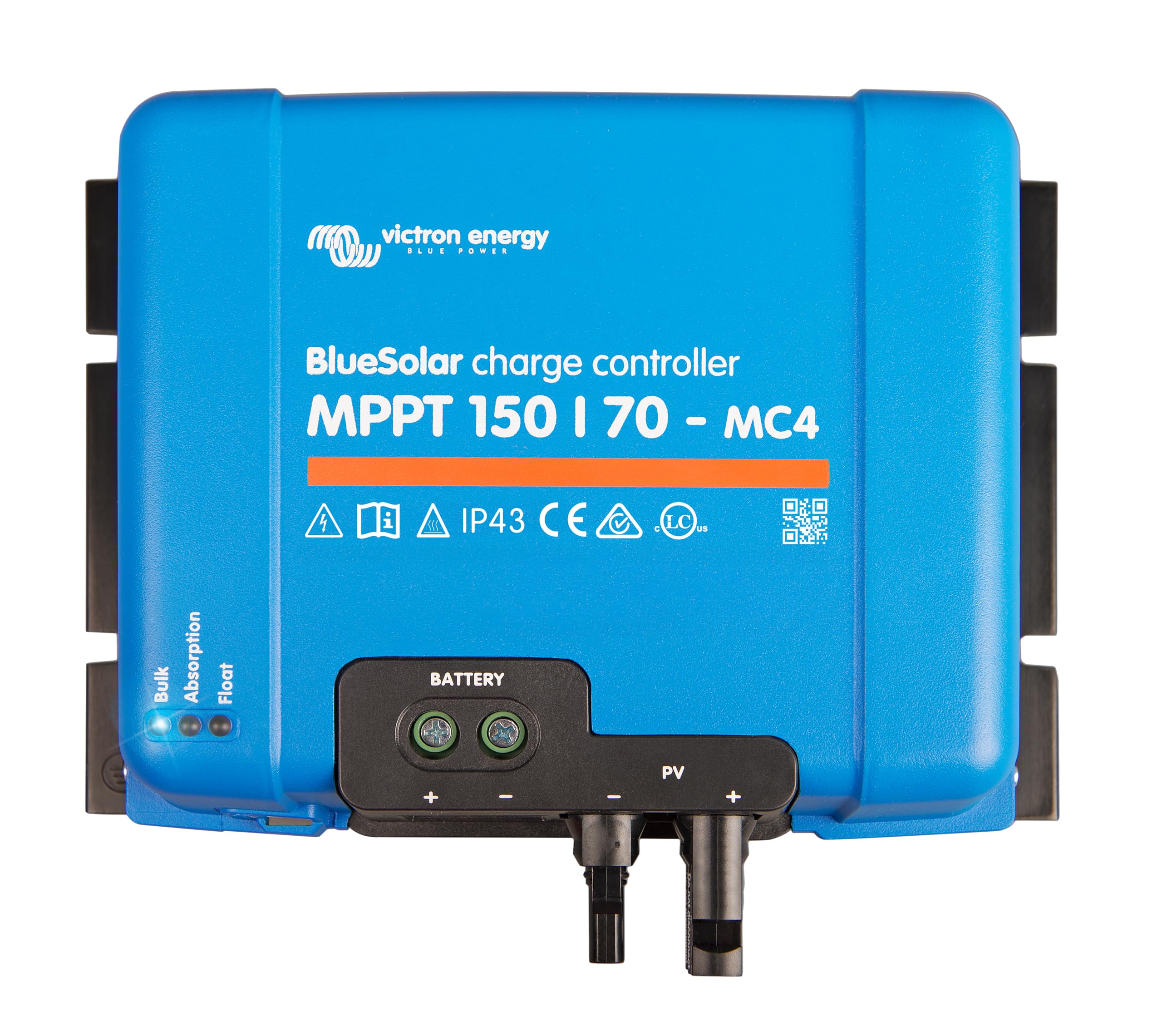 Victron Energy Blue Solar Mppt Mc4 Compatible - Solar Charge Controller - Mppt Charge Controller For Solar Panels - 150V 70 Amp 12/24/36/48-Volt Amp