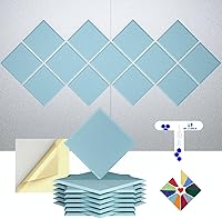 Vista 57 de Paneles acústicos autoadhesivos [390 lbs/yd³ de ultra-alta densidad], panel absorbente de sonido de 2ª generación, panel de sonido de nivel