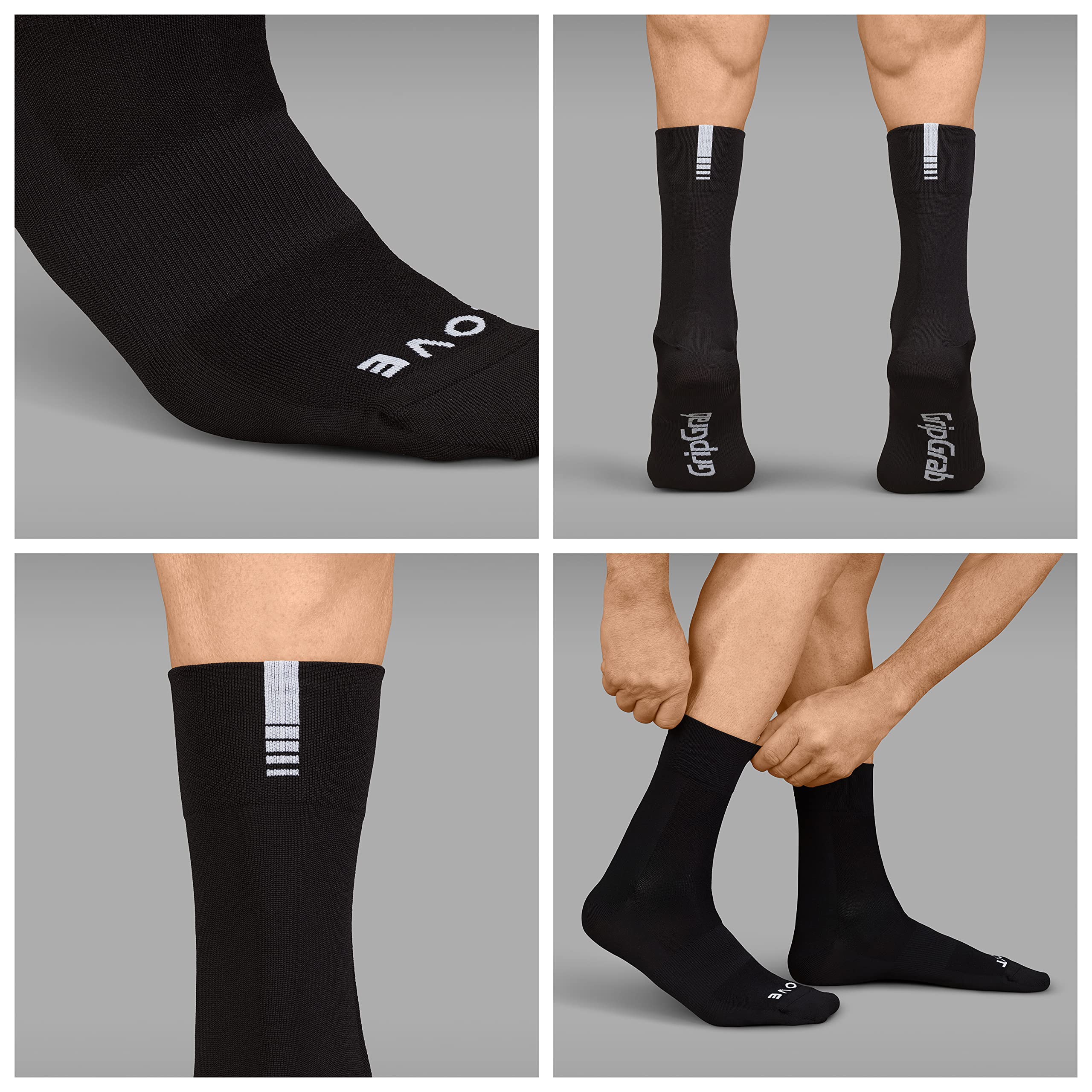 GripGrab Lightweight SL Performance skarpety rowerowe, na lato, 1 i 3 pary, 2 długości, krótkie i długie