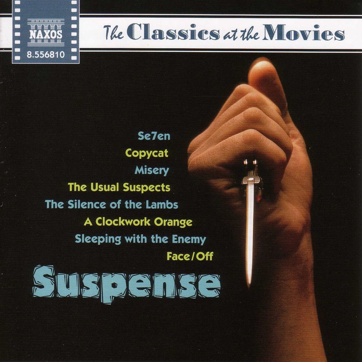 Classics At The Movies: Suspense [Audio CD] Various Artists; Francois-Jo l Thiollier; Jen Jand; Elizabeth Norberg-Schulz; Roberto Servile; Ruxandra Donose; Claudio Otelli; Manfred Fink; Idil Biret; Hasmik Papian; Oxford Schola Cantorum; Nicolaus Esterh zy Chorus; Nelly Miricioiu; Pi-Hsien Chen; Wolfgang Amadeus Mozart; Claude Debussy; Ludwig van Beethoven; Frédéric Chopin; Johann Sebastian Bach; Will Humburg; Alexander Rahbari; B la Drahos; Pinchas Steinberg; Michael Hal sz; Jeremy Summerly; Jaroslav Dvorak; Michael Halász; Béla Drahos; Oxford Camerata; Failoni Orchestra; Slovak Radio Symphony Orchestra and Budapest Nicolaus Esterhazy Sinfonia
