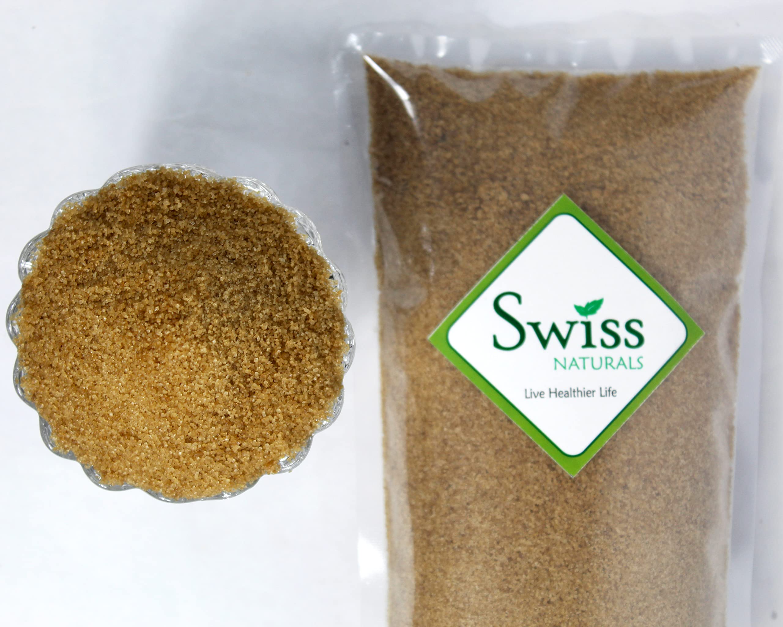 Swiss Naturals Organic Brown Sugar Crystals | Brown Chini