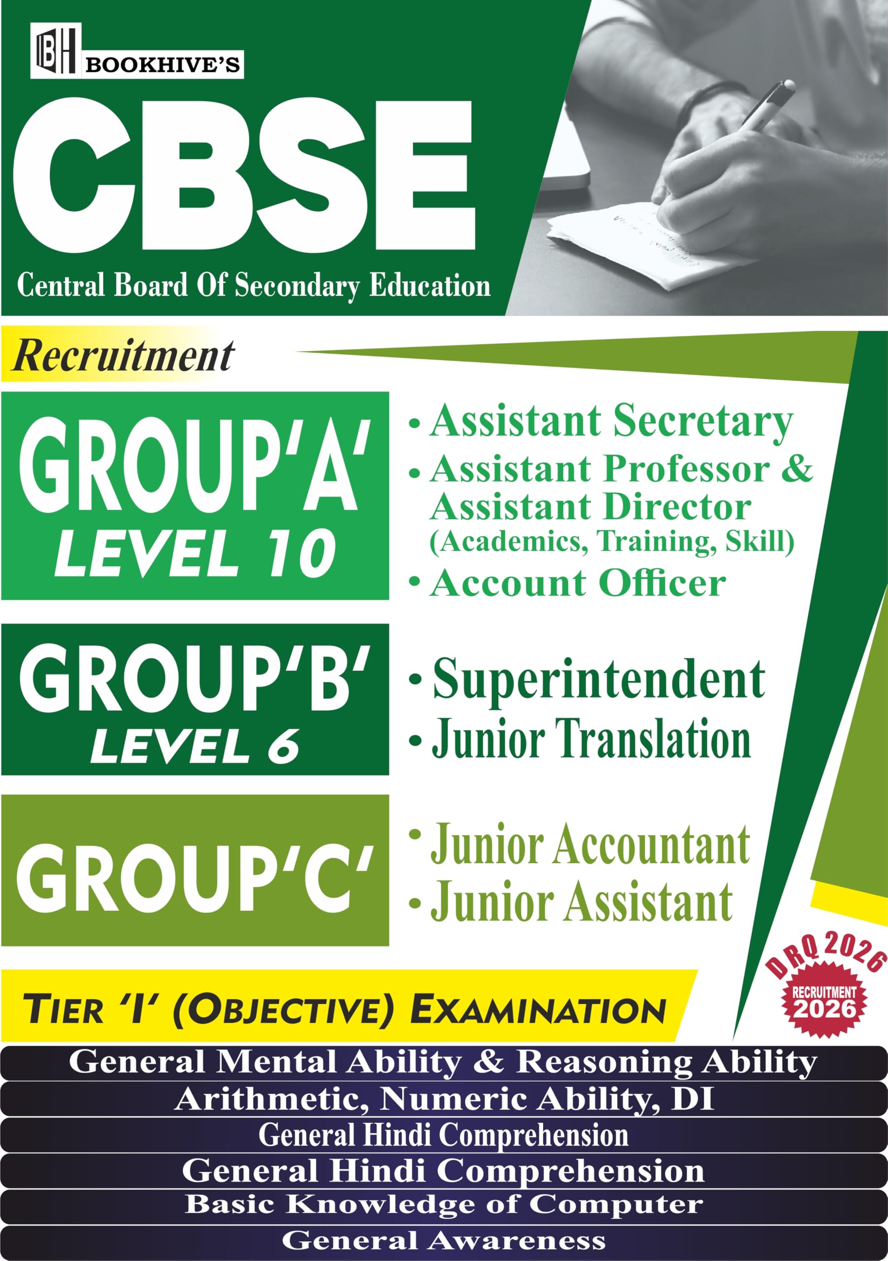 CBSE Group A B C Various Post